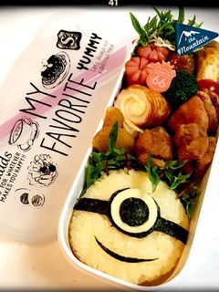 ☆キャラ弁♪ミニオンおにぎり☆-レシピのメイン写真