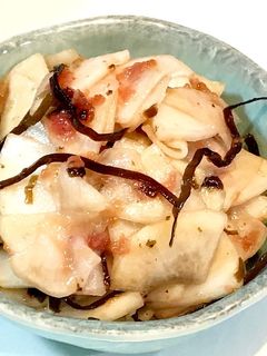 もう一品に☆大根の梅肉昆布あえ-レシピのメイン写真