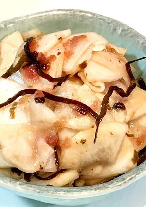 もう一品に☆大根の梅肉昆布あえ-レシピのメイン写真