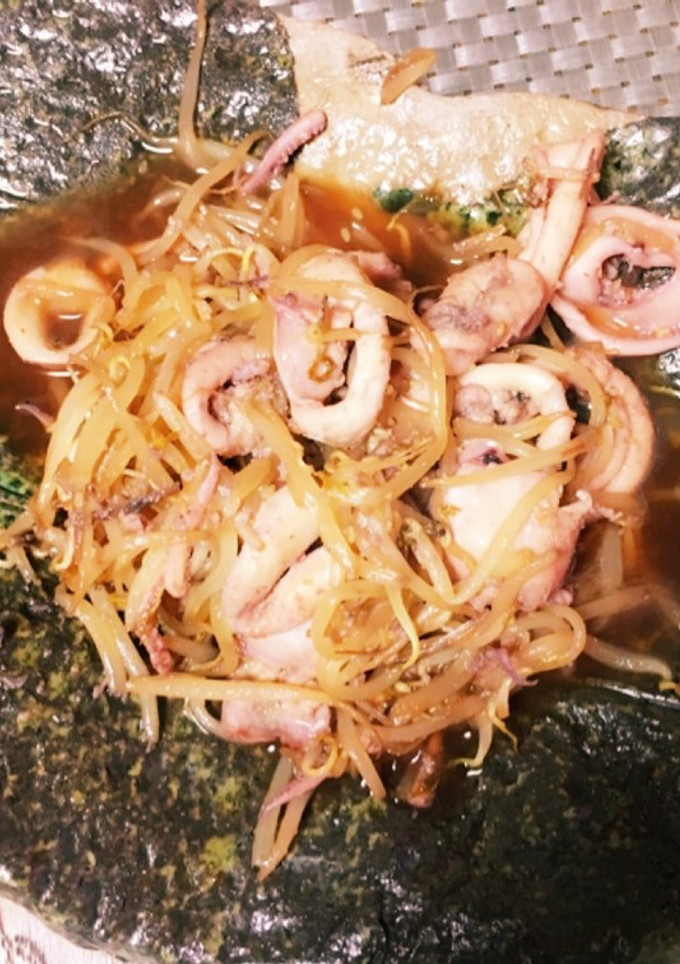 簡単･もやしとイカの焼肉のタレ炒め-レシピのメイン写真