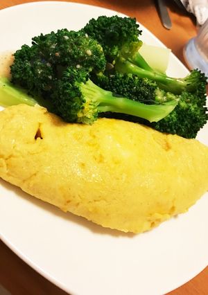 半熟卵のチーズオムレツ-レシピのメイン写真