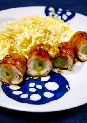 簡単！シャキシャキ葱☆チーズまきまき-レシピのメイン写真