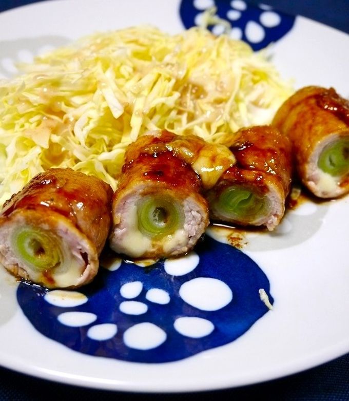 簡単！シャキシャキ葱☆チーズまきまき-レシピのメイン写真
