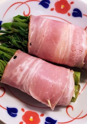 タラの芽ベーコン巻き♪-レシピのメイン写真