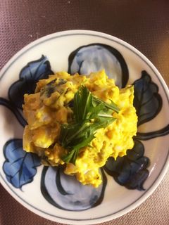 かぼちゃとゆで卵のサラダ-レシピのメイン写真