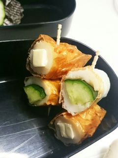 お弁当おかず*チーズ&きゅうりちくわ-レシピのメイン写真