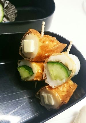 お弁当おかず＊チーズ＆きゅうりちくわ-レシピのメイン写真