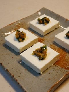 クリームチーズの大葉味噌添え-レシピのメイン写真