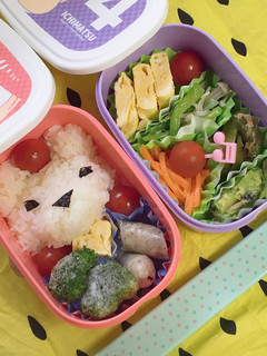 しろくま?弁当-レシピのメイン写真
