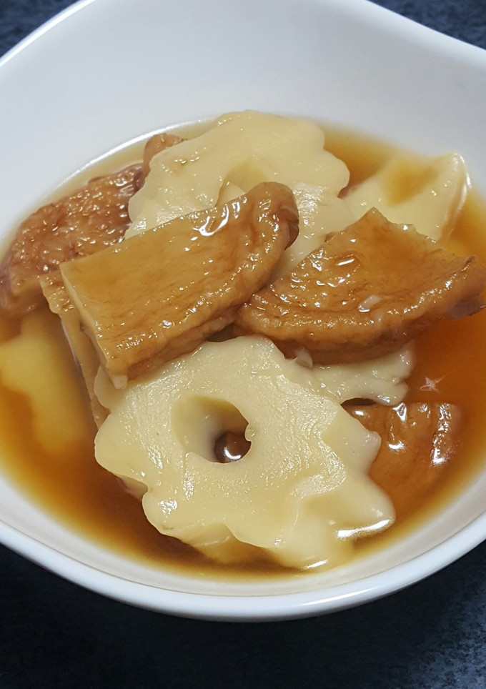 簡単早い☆ちくわぶとさつま揚げの煮物-レシピのメイン写真