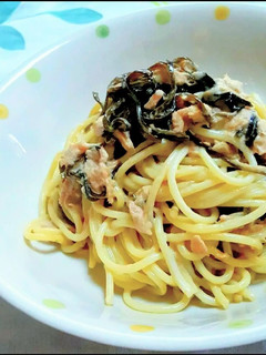 ツナと塩昆布の簡単激旨パスタ-レシピのメイン写真