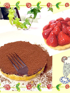 簡単ミニタルト 〜いちご&チョコ〜-レシピのメイン写真