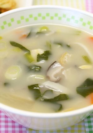 学校給食♪白鳥の米汁-レシピのメイン写真