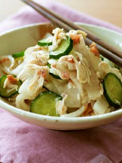 液体塩こうじで♪梅と大根とささみのサラダ-レシピのメイン写真