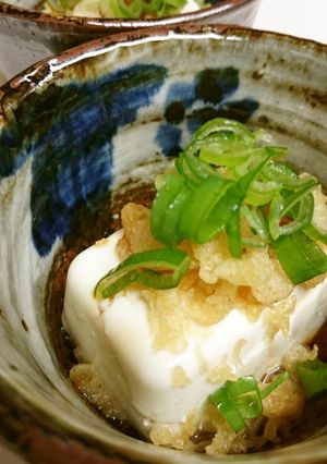 揚げ玉でサクサク♡子どもが喜ぶ冷奴-レシピのメイン写真