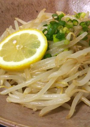 レモンさわやか♪簡単もやしの旨塩あえ-レシピのメイン写真