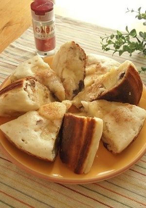 バナナッツレーズン　蒸し揚げパンケーキ-レシピのメイン写真