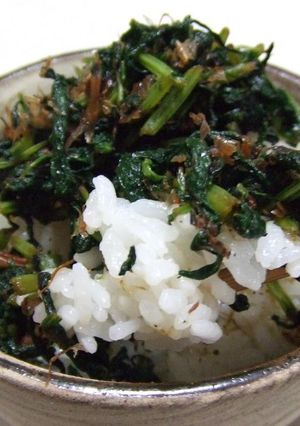 食べすぎ注意！スパイシー大根葉ふりかけ-レシピのメイン写真