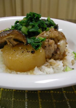 鶏と大根のメープルペッパー煮-レシピのメイン写真