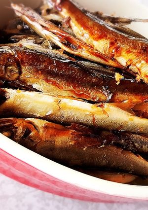 簡単！小鮎の甘露煮♪-レシピのメイン写真