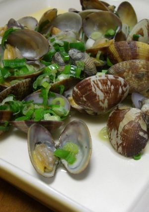 アサリの酒蒸し♪-レシピのメイン写真