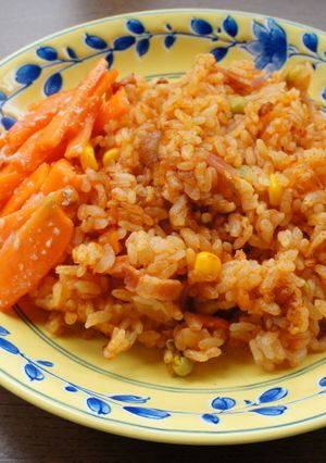 基本のトマトソースで、炊き込みご飯-レシピのメイン写真