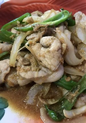 豚の生姜焼きカレー味風味-レシピのメイン写真
