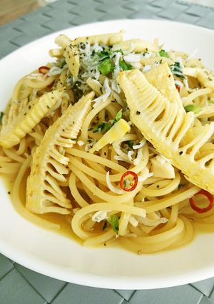 たけのことシラスのパスタ-レシピのメイン写真
