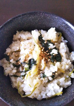 シンプル美味しい☆三つ葉の混ぜごはん-レシピのメイン写真