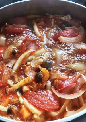 ミネストローネ♪(野菜コンソメスープ)-レシピのメイン写真