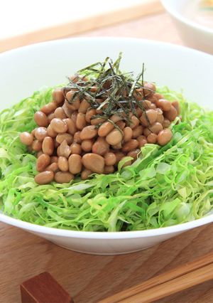 納豆キャベツ-レシピのメイン写真