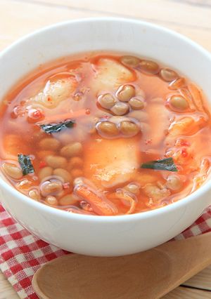 納豆キムチスープ-レシピのメイン写真