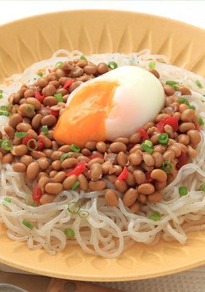 納豆しらたきスパ-レシピのメイン写真