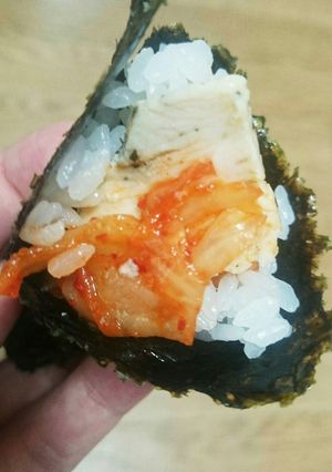 サラダチキンとキムチの手巻き寿司-レシピのメイン写真