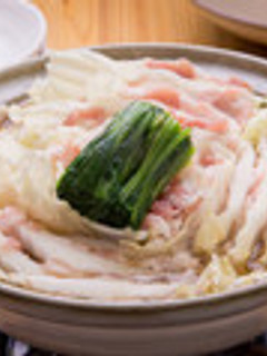 美肌☆簡単 豚バラと白菜の重ね鍋のスープ-レシピのメイン写真