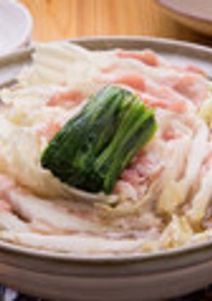 美肌☆簡単 豚バラと白菜の重ね鍋のスープ-レシピのメイン写真