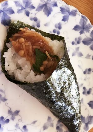 なめたけ梅の☆青じそ手巻き寿司-レシピのメイン写真