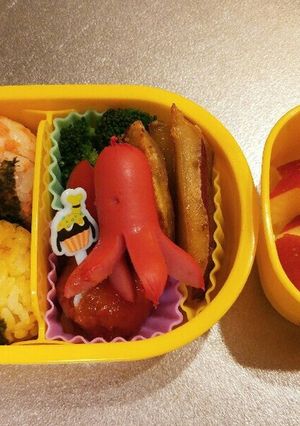 2歳児幼稚園おむすび弁当❤-レシピのメイン写真