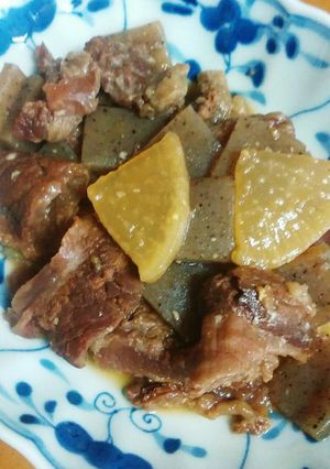 減塩牛すじ煮込み-レシピのメイン写真
