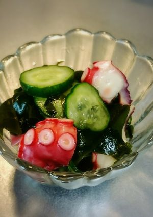ゴマ油が美味!たこの酢の物◎-レシピのメイン写真