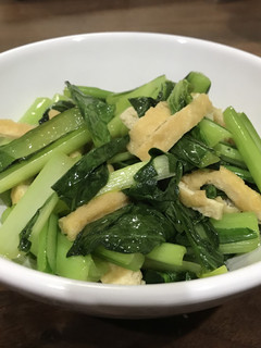 5分でできる!小松菜の炊いたん-レシピのメイン写真