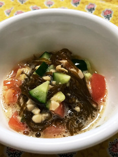 モズクと納豆のサラダ-レシピのメイン写真