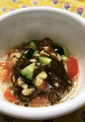 モズクと納豆のサラダ-レシピのメイン写真