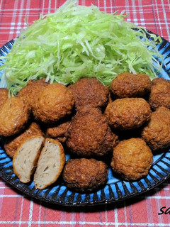 ヘルシー!ささみとはんぺんのふわふわ揚げ-レシピのメイン写真