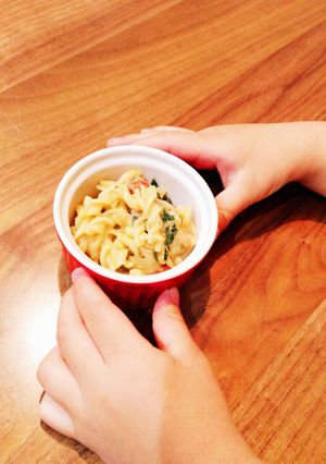 鍋１つ！トマトとほうれん草とツナパスタ-レシピのメイン写真