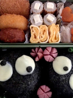 まっくろくろすけ弁当箱-レシピのメイン写真