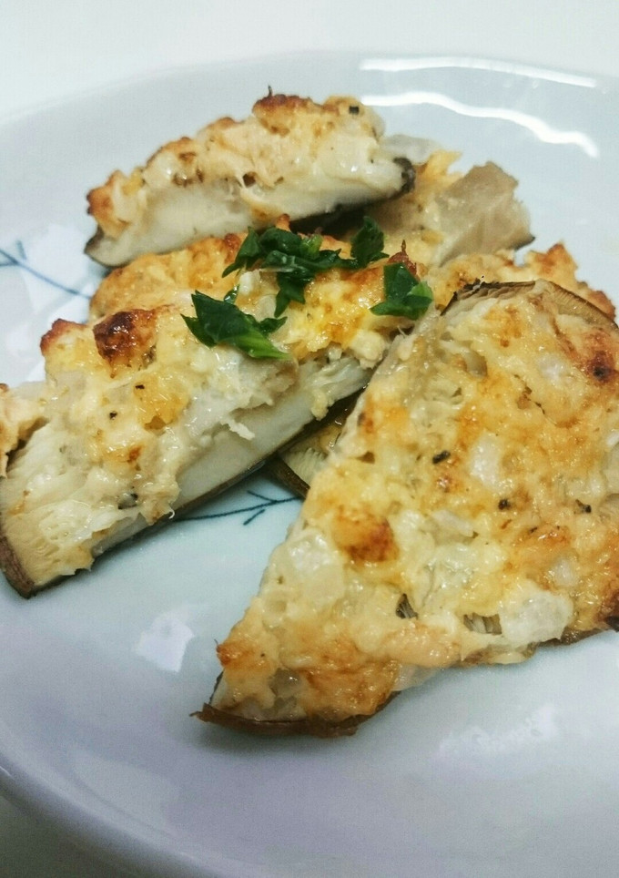 しいたけマヨネーズ焼き☆鮭フレーク-レシピのメイン写真
