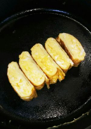 フライパンで♥ふっくら卵焼き-レシピのメイン写真