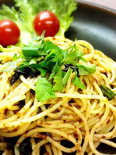 ☆彡黒のりと大葉の和風パスタ☆彡-レシピのメイン写真