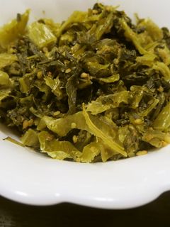 高菜漬けのごま炒め-レシピのメイン写真